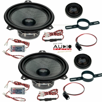Audio System XFit BMW E46 EVO3 2-Wege Lautsprecher Set für BMW 3er E46